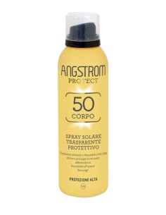 Angstrom Protect 50 Corpo Spray Solare Trasparente 150 Ml