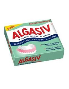 Algasiv Adesivo Per Protesi Dentaria Superiore 15 Pezzi