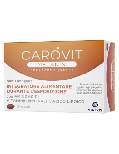 Carovit Melanin Programma Solare 20 Capsule