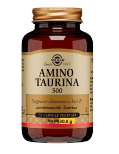 Amino Taurina 500 50 Capsule Vegetali
