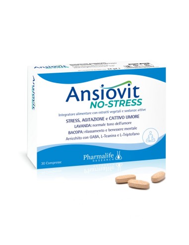 Ansiovit No Stress 30 Compresse