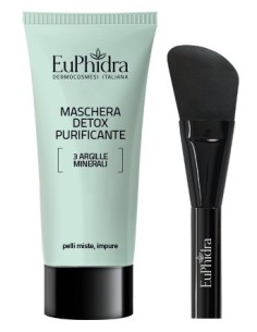 Euphidra Masch Detox Purificante Con Pennello