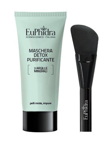 Euphidra Masch Detox Purificante Con Pennello