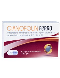 Cianofolin Ferro 30 Capsule