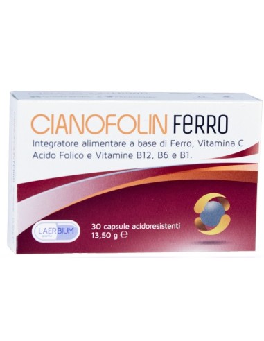 Cianofolin Ferro 30 Capsule