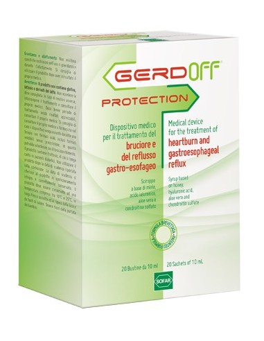 Gerdoff Protection Sciroppo 20 Buste 10 Ml