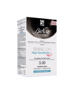 Shine On High Sensitivity Plus Castano Scuro 3,00 Rivelatorein Crema 75 Ml + Crema Colorante 50 Ml