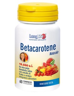 Longlife Betacarotene 60 Compresse