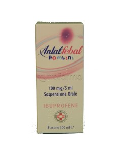 Antalfebal*bb Orale Sosp 100 Ml 100 Mg/5 Ml