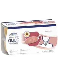 Resource Aqua Acqua Gelificata+peach Cup 6 4x125 G