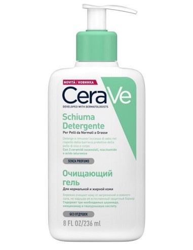 Cerave Schiuma Viso 236 Ml