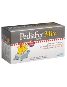 Pediafer Mix 10 Flaconi Da 10 Ml
