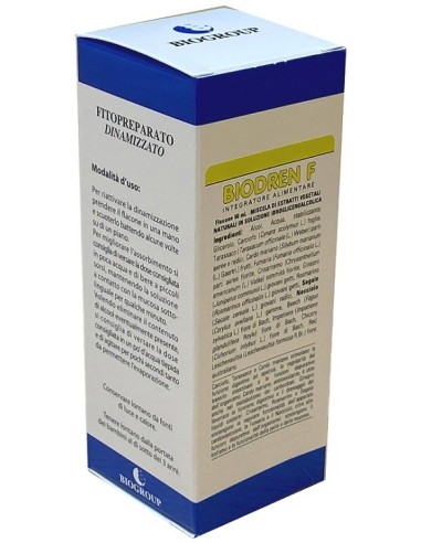 Biodren F 50 Ml Soluzione Idroalcolica