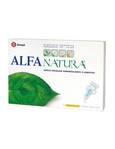 Alfa Natura Gocce Oculari 10 Flaconcini Monodose 0,5 Ml