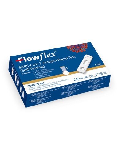 Test Antigenico Rapido Covid-19 Flowflex Autodiagnostico Determinazione Qualitativa Antigeni Sars-cov-2 In Tamponi Nasali Median