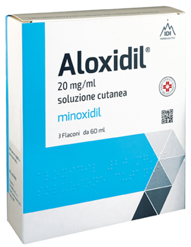 Aloxidil*soluz Cutanea 3 Flaconi 60 Ml 20 Mg/ml