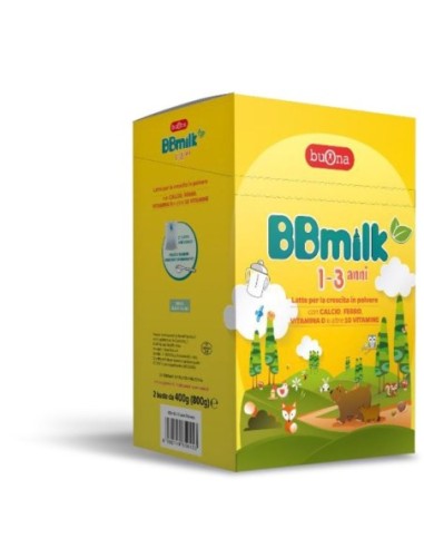 Bbmilk 1-3 Polvere 2 Buste Da 400 G