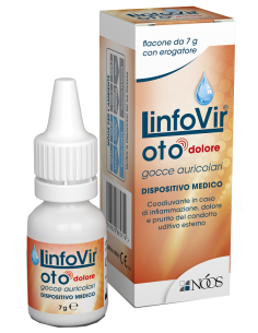 Linfovir Oto Dolore Gocce Auricolari 7 G