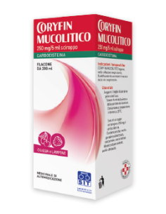 Coryfin Mucolitico*scir 200 Ml 250 Mg/5 Ml