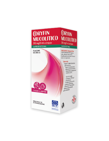 Coryfin Mucolitico*scir 200 Ml 250 Mg/5 Ml