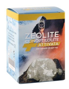 Zeolite Clinoptilolite Attivata Suprema 100 Capsule 540 Mg