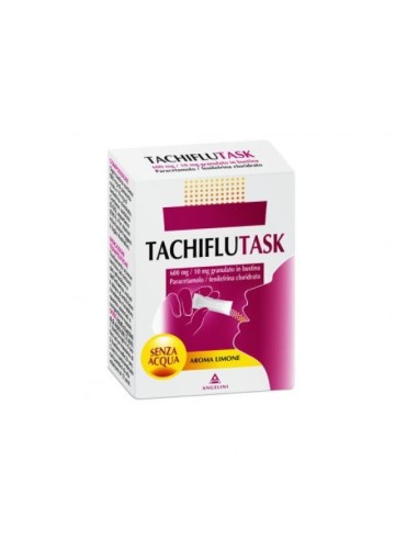 Tachiflutask*orale Grat 10 Bust 600 Mg + 10 Mg