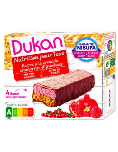 Dukan Barretta Frutti Rossi 120 G