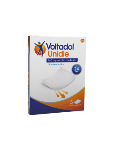 Voltadol Unidie*5 Cerotti Medicati 140 Mg