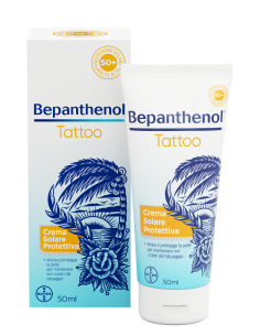 Bepanthenol Tattoo Crema Solare Protettiva Spf50+ 50 Ml