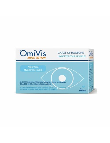 Garze Oftalmiche Omivis 20 Pezzi