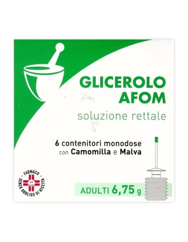 Glicerolo (afom)*ad 6 Contenitori Monodose 6,75 G Soluz Rettcon Camomilla E Malva