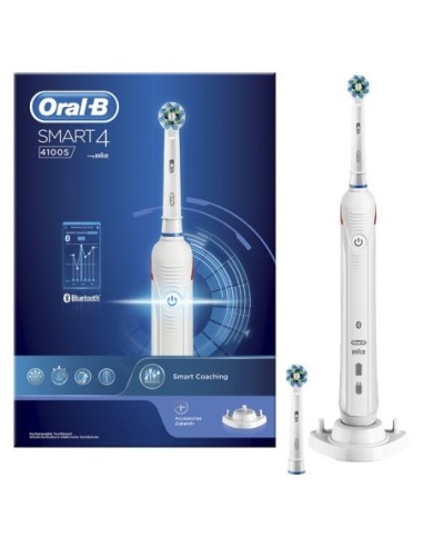 Oralb Smart 4 Bianco Spazzolino Elettrico