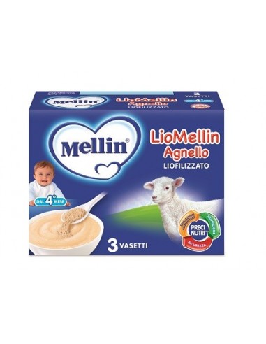 Liomellin Agnello Liofilizzato 10 G 3 Pezzi