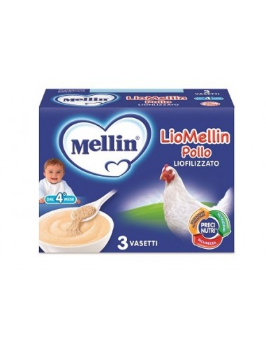 Liomellin Pollo Liofilizzato 10 G 3 Pezzi