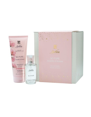 So Pure Incanto D'amore Kit Natale 2022 1 So Pure Eau De Toilette Incanto D'amore 50 Ml + 1 So Pure Doccia Schiuma Incanto D'amo