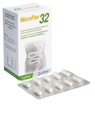 Microflor 32 60 Capsule 366 Mg No Frigo