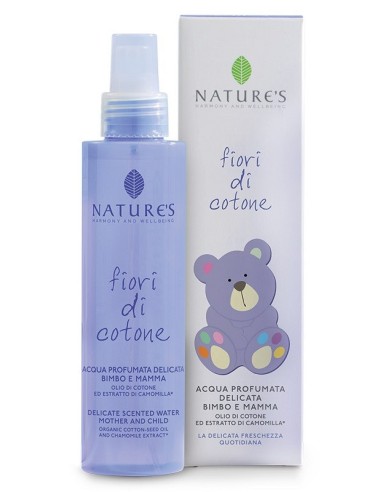 Nature's Fiori Di Cotone Acqua Profumata Delicata Bimbo E Mamma 150 Ml