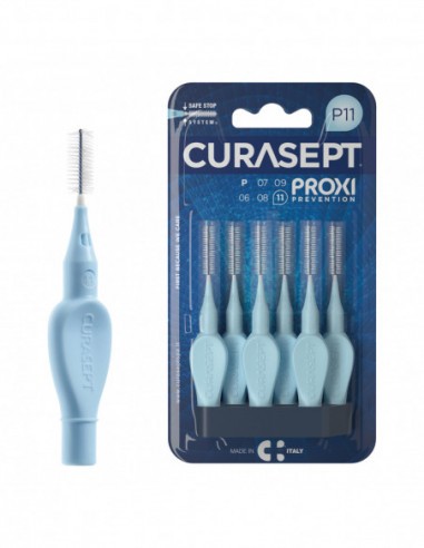 Curasept Proxi P11 Azzurro/light Blue 6 Pezzi