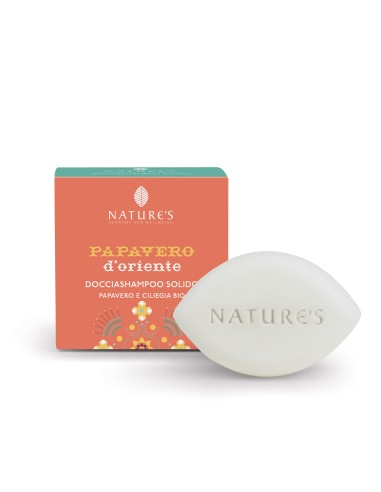 Nature's Papavero D'oriente Docciashampoo Solido 60 G Edizione Limitata