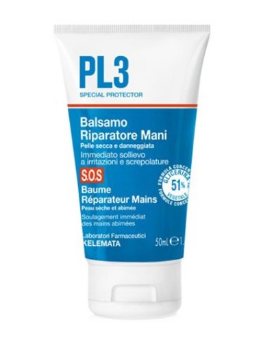 Pl3 Balsamo Riparatore Mani Sos 50 Ml