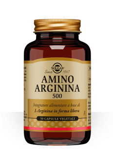 Amino Arginina 500 50 Capsule Vegetali