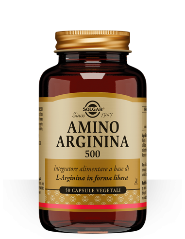 Amino Arginina 500 50 Capsule Vegetali