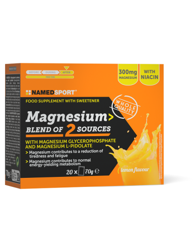 Magnesium Blend Of 2 Source 20 Bustine Da 3,5 G