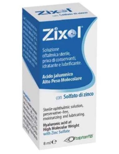 Zixol Pluridose 8ml Flaconcino Sterile