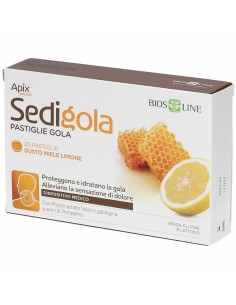 Apix Propoli Sedigola Miele Limone 20 Pastiglie