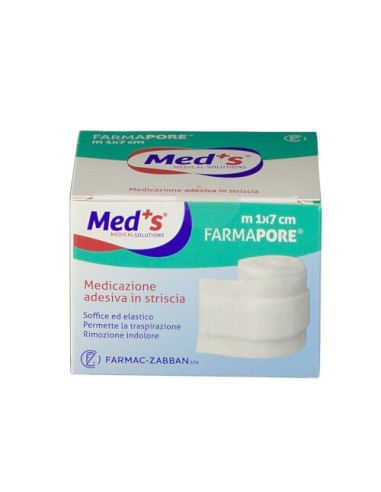 Meds Pore Medicazione Adesiva 1mx7cm