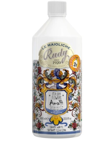 Maioliche Ricarica Sapone Amalfi Peony 1 L