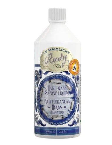 Maioliche Ricarica Sapone Mediterranean Herbs 1 L
