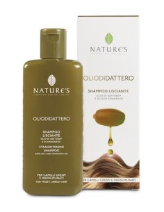 Nature's Olio Di Dattero Shampoo Lisciante 200 Ml