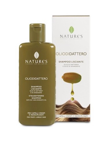 Nature's Olio Di Dattero Shampoo Lisciante 200 Ml